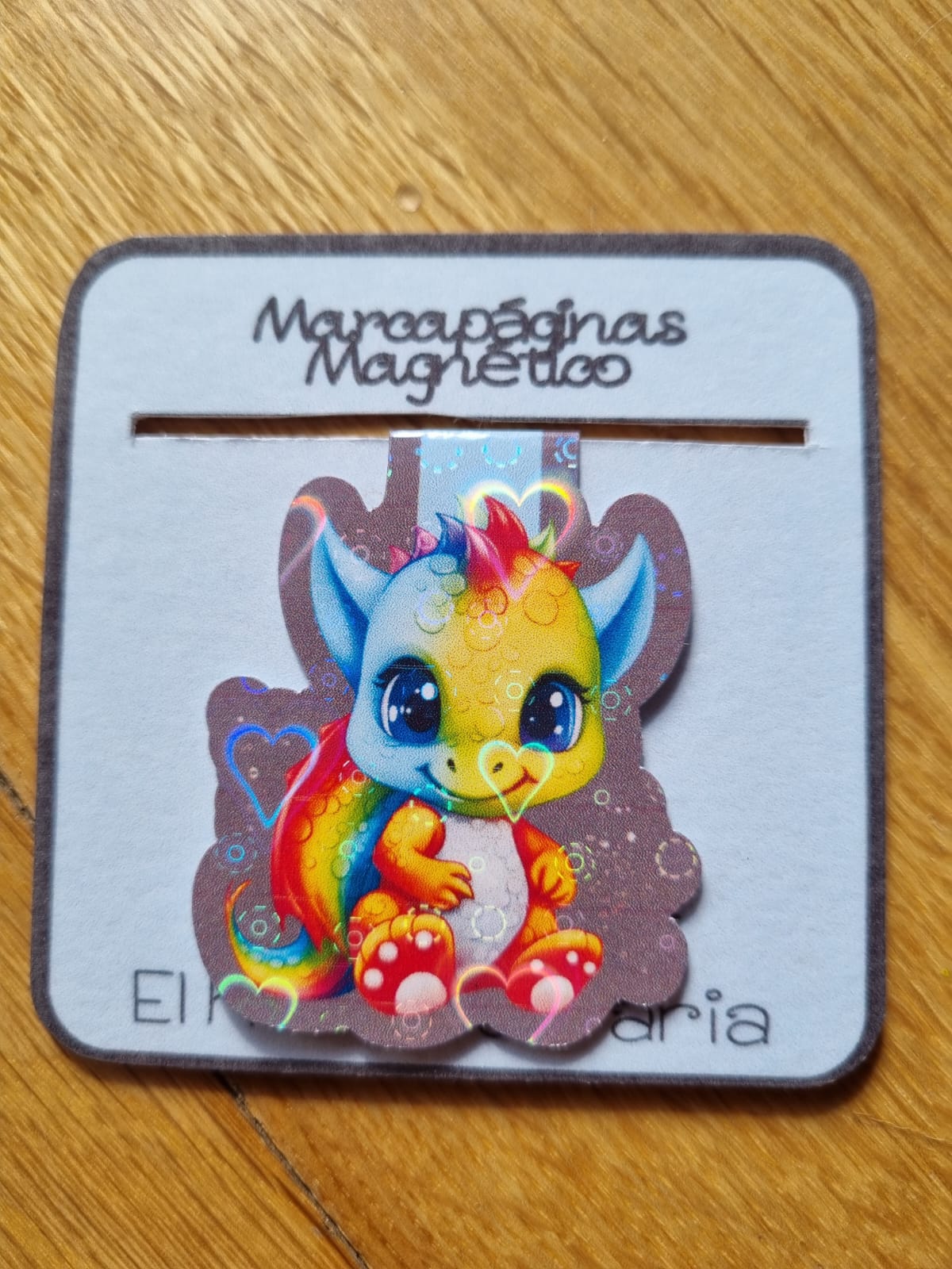 Marcapaginas magnético Arcoiris