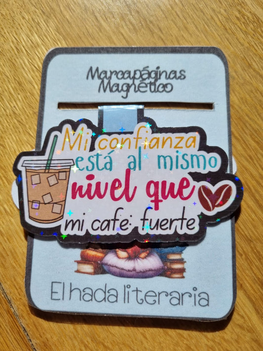 Marcapaginas magnéticos Café